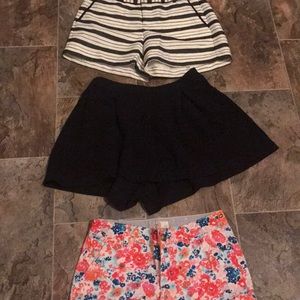 Shorts 3 pairs